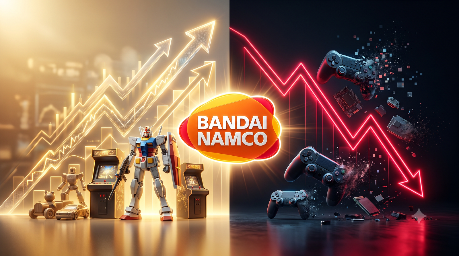 مبيعات مليارية ورقم قياسي لـ Bandai Namco ولكن لماذا ينزف قسم الألعاب؟
