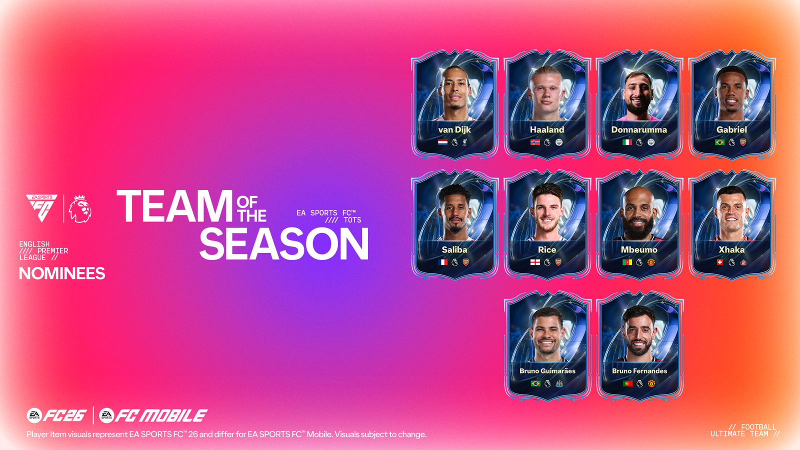 سميًا عودة Team of the Season إلى EA SPORTS FC 26