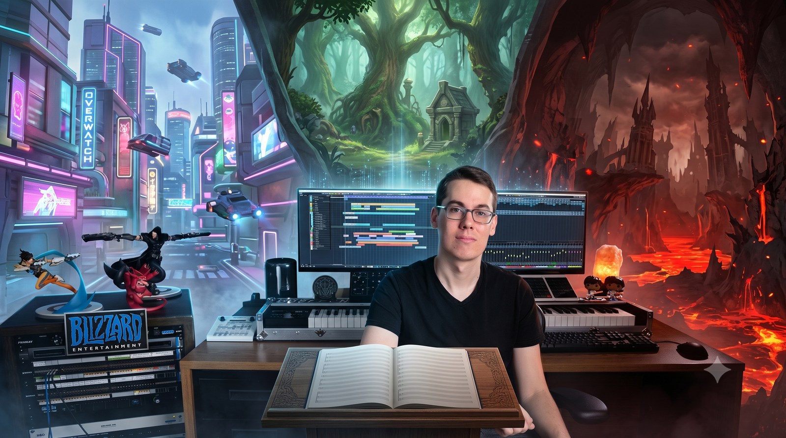بليزارد تفقد المايسترو وراء ألحان World of Warcraft وOverwatch