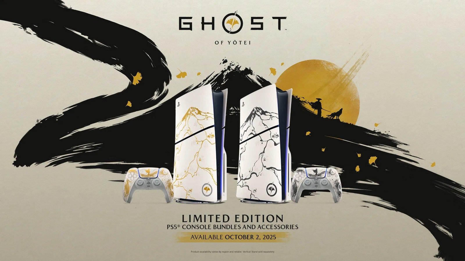 بلايستيشن تطلق إصدار PS5 مستوحى من Ghost of Yōtei مع لمسات فنية مذهلة