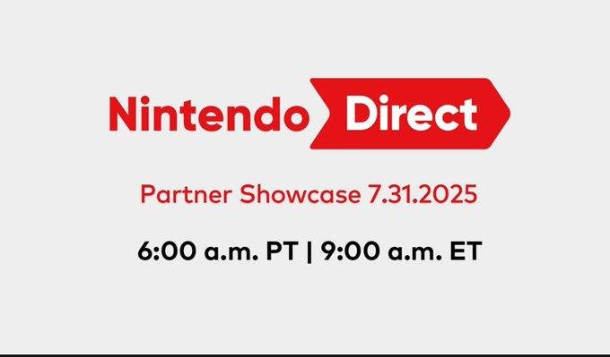 نينتندو تعلن رسميًا عن حدث Nintendo Direct: Partner Showcase في 31 يوليو