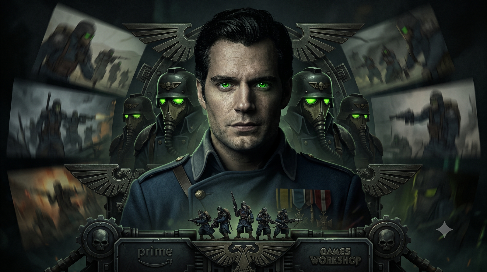 هنري كافيل يقود إنتاج مسلسل الأنيميشن لـ Warhammer 40,000