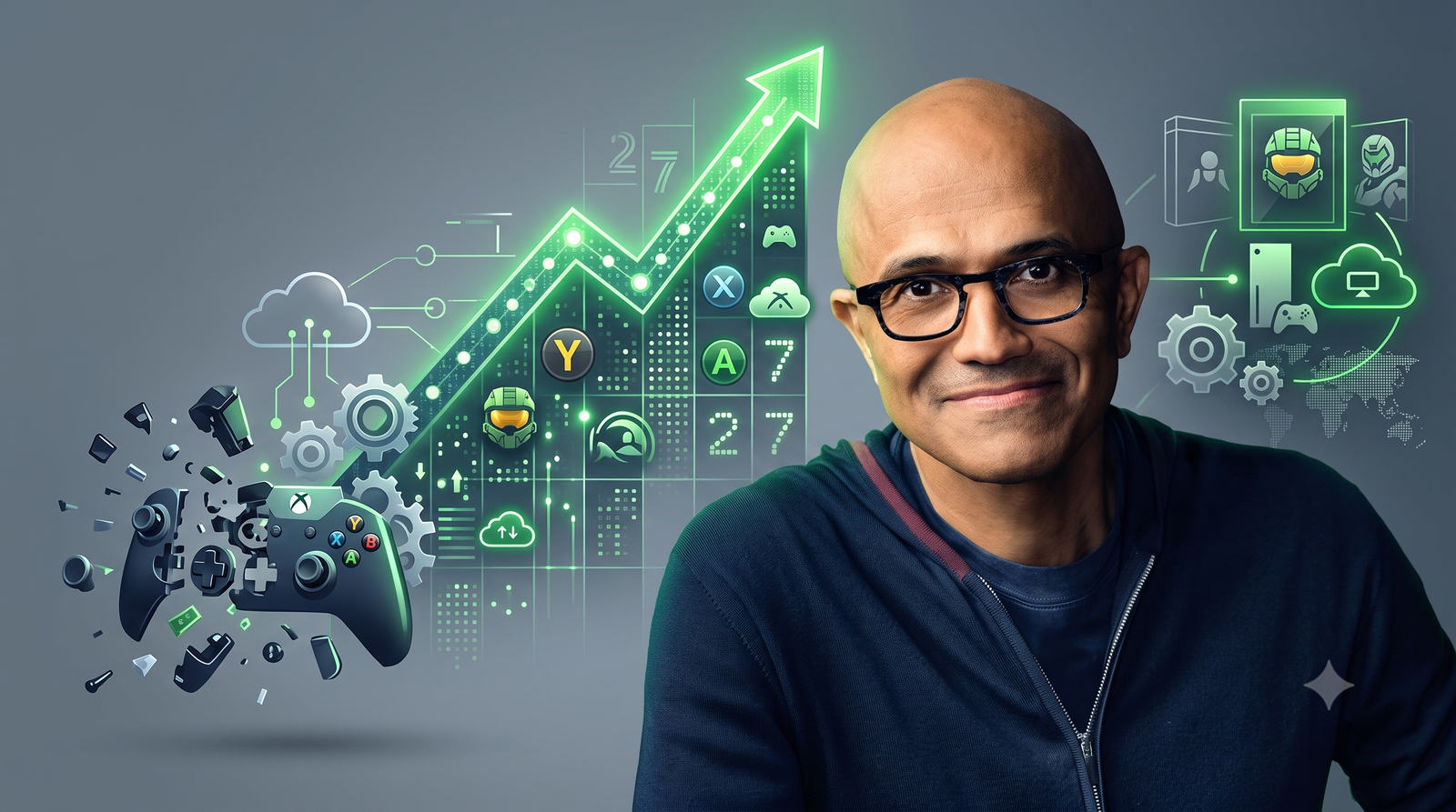 ناديلا: نتوقع عودة قطاع Xbox للنمو المستدام مع أواخر السنة المالية 2027م