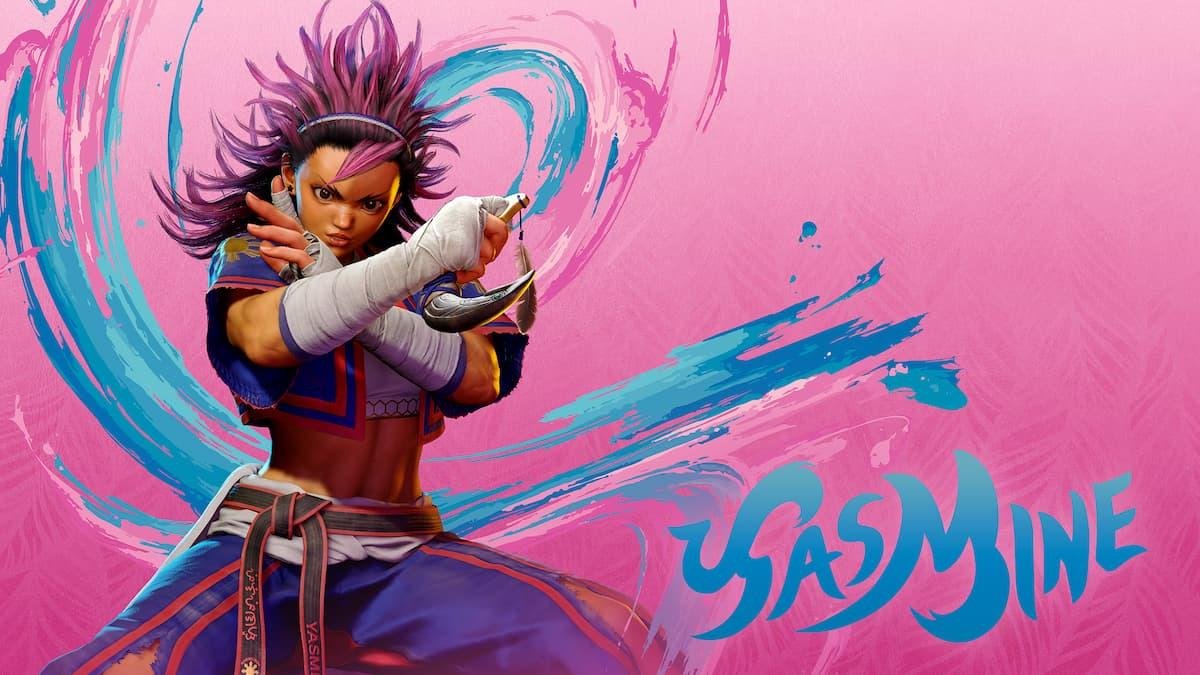 عرض الإطلاق  الخاص بشخصية ياسمين في لعبة Street Fighter 6